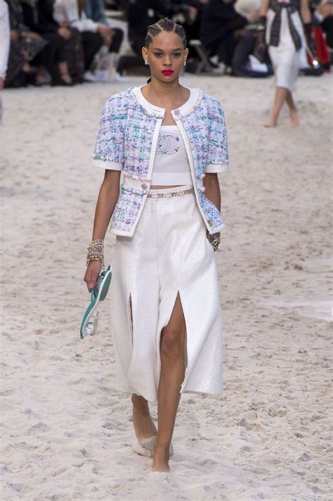 moda chanel primavera 2019|Chanel spring fashion.